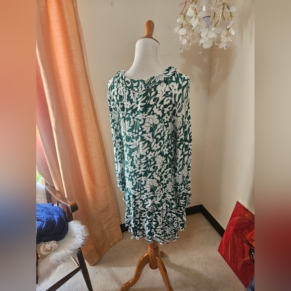 Free People Flower Print Flowy Dress 👗 - Picture 4 of 7